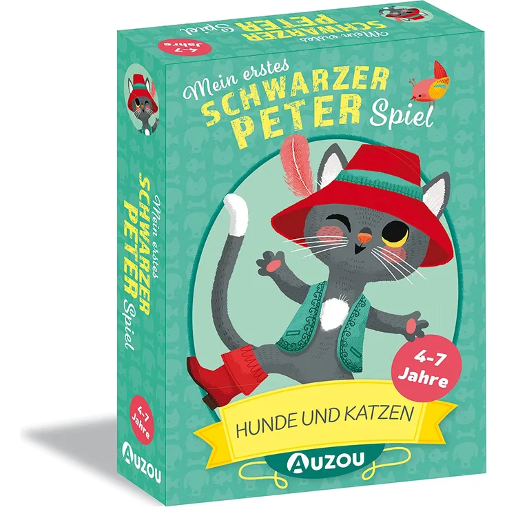 Mein erstes Schwarzer Peter Spiel - Hunde und Katzen