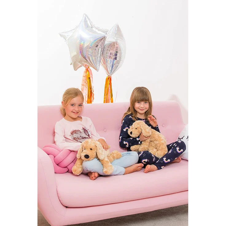 Schlenkerhund beige 40cm - Teddy Hermann 928935 – Bild 3
