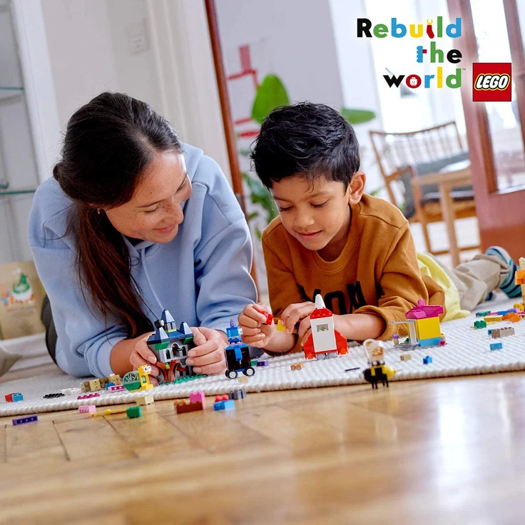 LEGO 11004 Classic - Bausteine kreativ mit Fenstern, Bauset – Bild 6