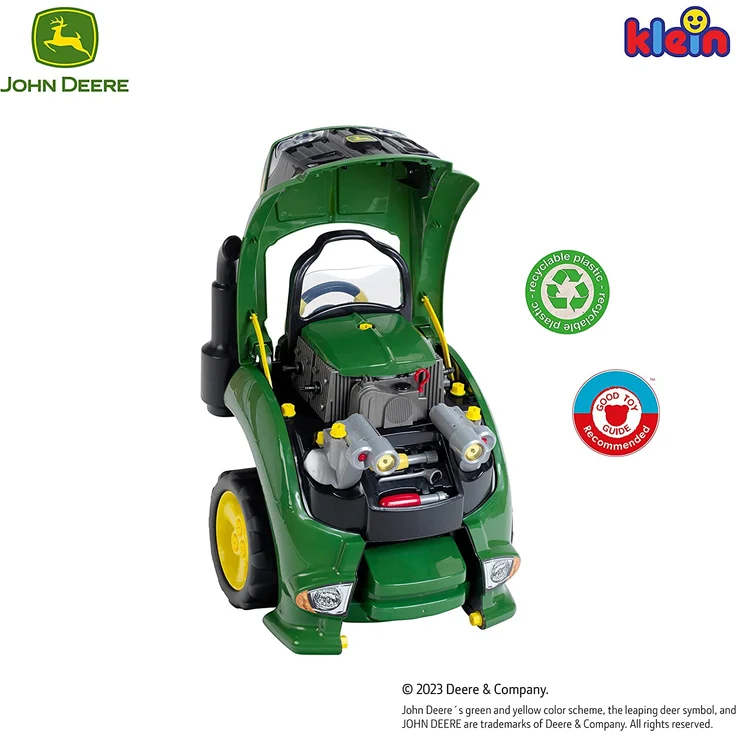 Theo Klein 3916 John Deere Tractor Engine I 56-teilige Traktormotor-Nachbildung mit vielen Funktionen zum Schrauben und Tüfteln I Maße: 43 cm x 40 cm x 52,5 cm I Spielzeug für Kinder ab 3 Jahren - Preisvergleich – Bild 6
