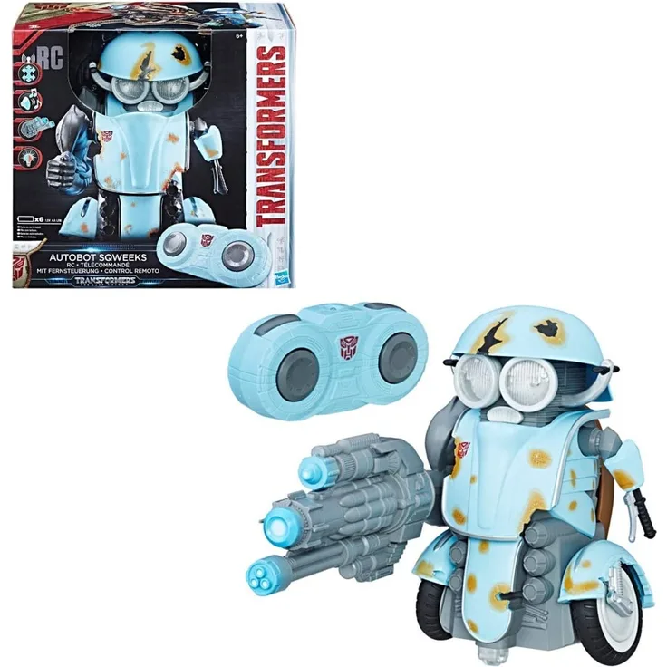 Transformers C0935EU4 Movie 5 RC Autobot Sqweeks, Actionfigur