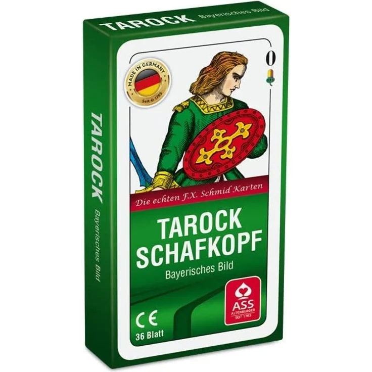 ASS Altenburger Spielkarten - Tarock, Schafkopf - Bayerisches Bild, Schachtel – Bild 2