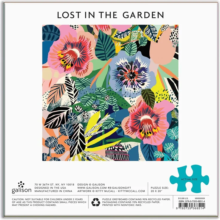 68514 - Kitty McCall Lost In the Garden - Puzzle, 500 Teile – Bild 5