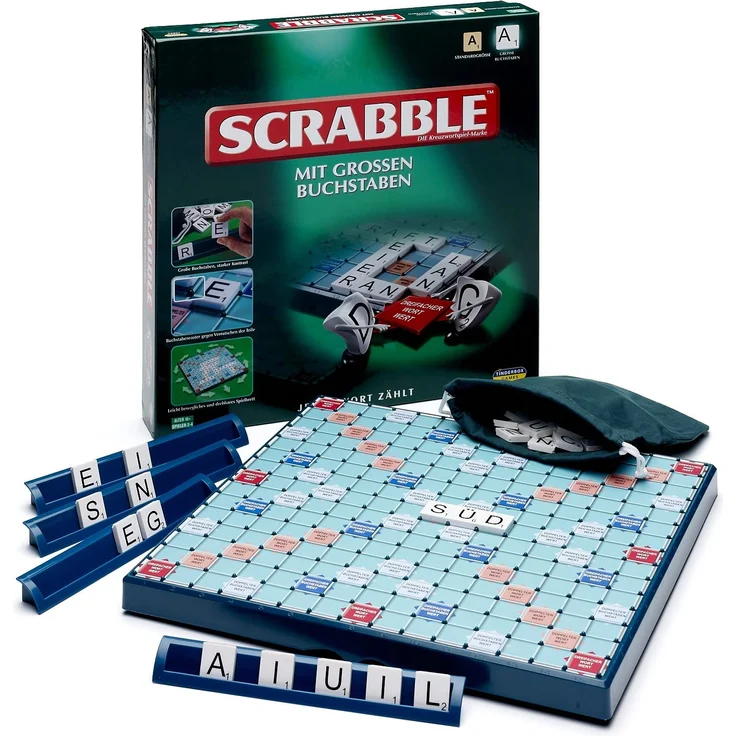 Piatnik 55031 - Scrabble mit großen Buchstaben – Bild 3