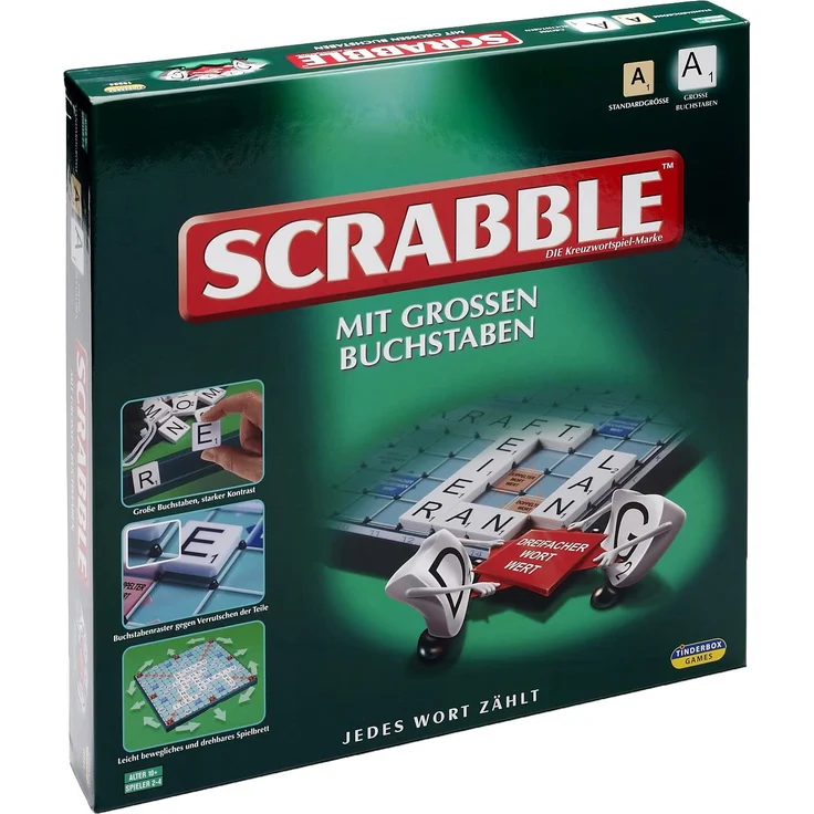 Piatnik 55031 - Scrabble mit großen Buchstaben – Bild 2