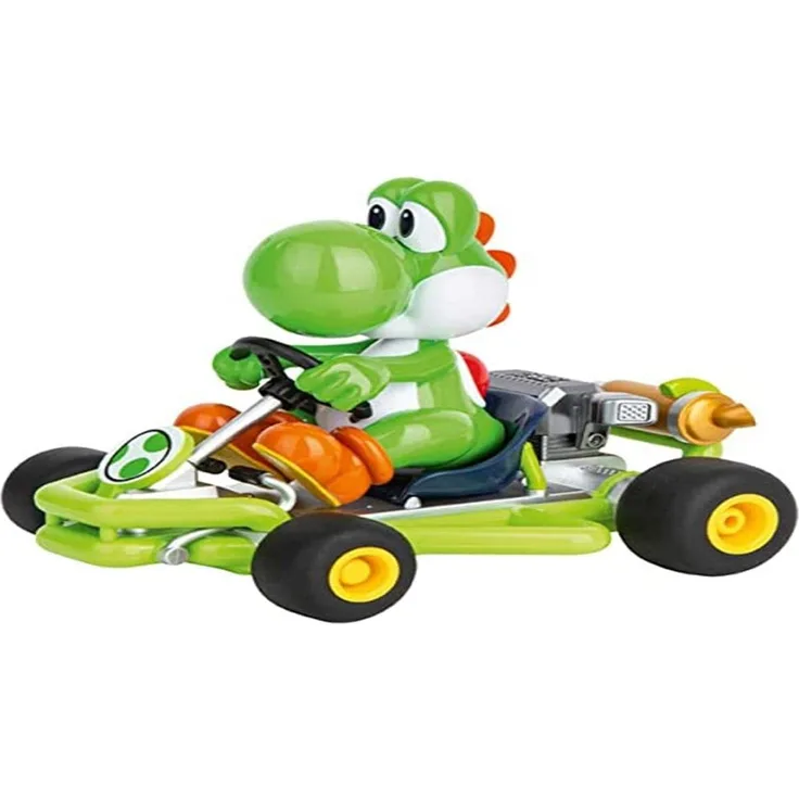 Carrera RC 370200988 Pipe Kart, Yoshi RC Einsteiger Modellauto Elektro Rennwagen