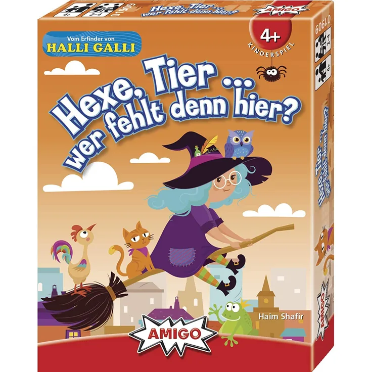 AMIGO Spiel + Freizeit 01909 - Hexe, Tier ... wer fehlt denn hier?