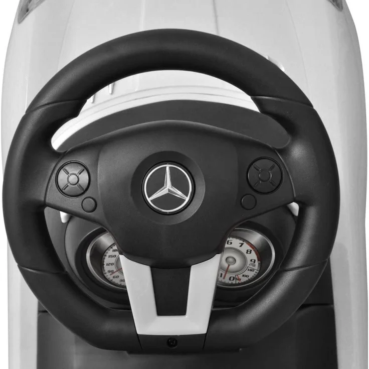 Mercedes Benz Kinderauto Fußantrieb Weiß – Bild 6
