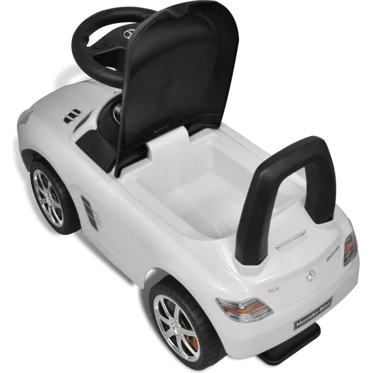 Mercedes Benz Kinderauto Fußantrieb Weiß – Bild 8