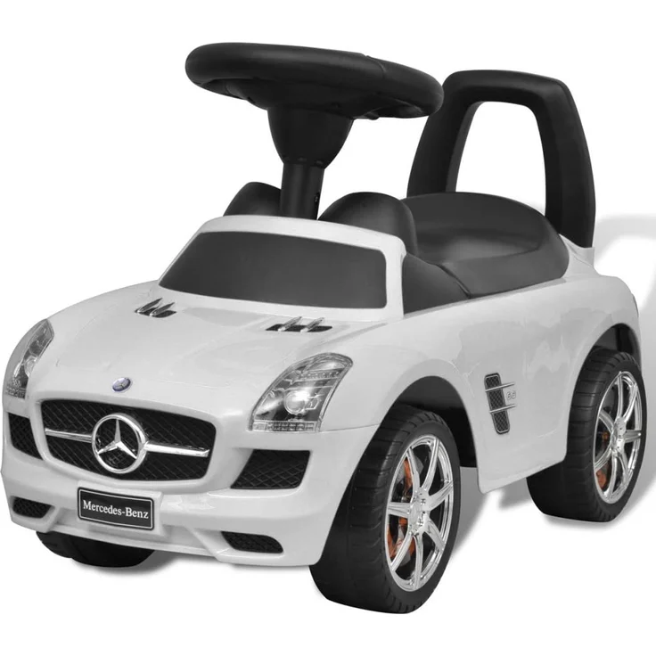 Mercedes Benz Kinderauto Fußantrieb Weiß – Bild 1