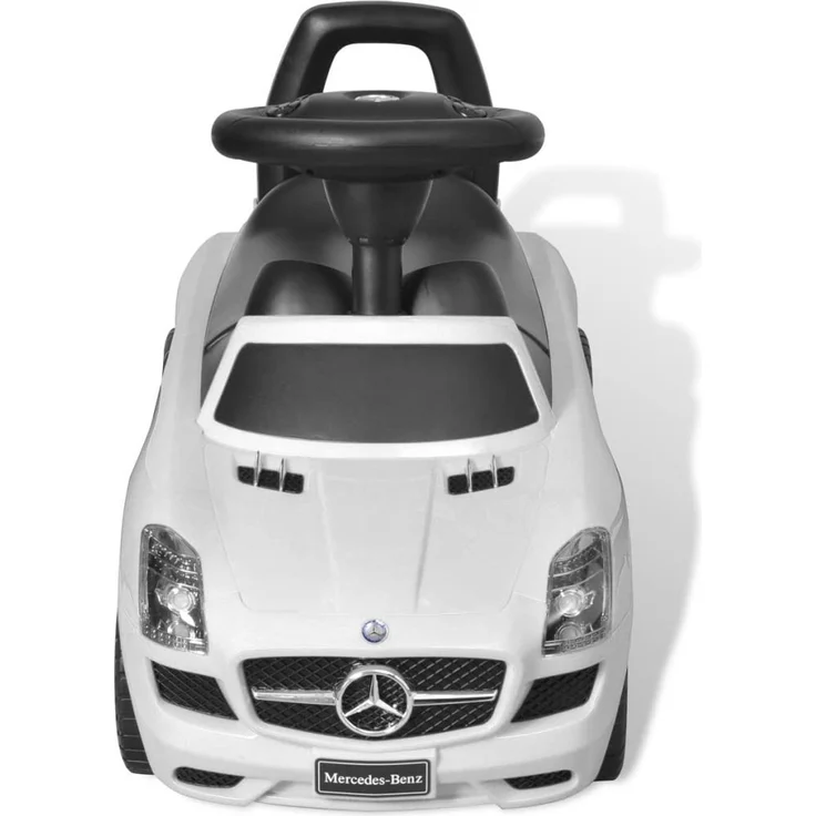 Mercedes Benz Kinderauto Fußantrieb Weiß – Bild 3