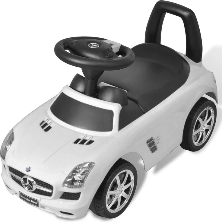 Mercedes Benz Kinderauto Fußantrieb Weiß – Bild 5