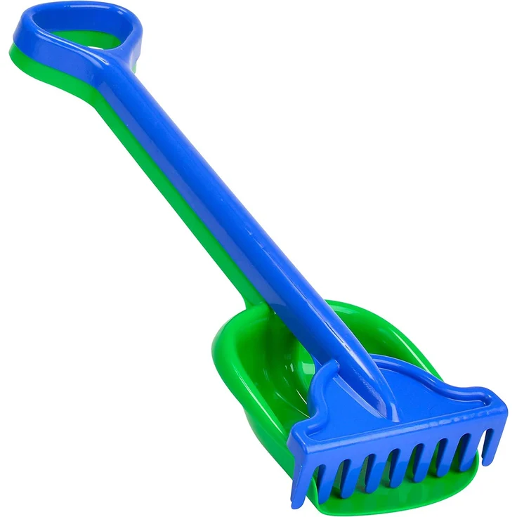 Simba 107124115 Kunststoff-Rechen mit Schaufel, 4-sortiert – Bild 2