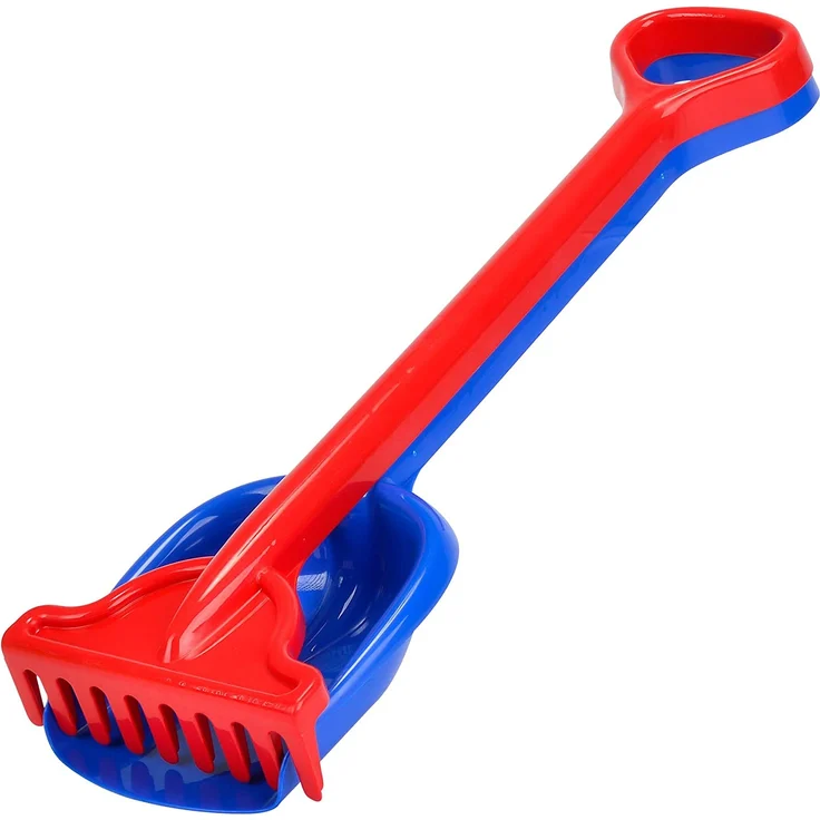 Simba 107124115 Kunststoff-Rechen mit Schaufel, 4-sortiert – Bild 4