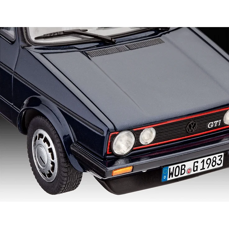 Revell Modellbausatz 05694 Volkswagen VW Golf GTI Autobausatz im Maßstab 1:24 in der Pirelli-Sonderedition maßstabsgetreu mit vielen Details Level 4 144 Jahr(e) – Bild 6