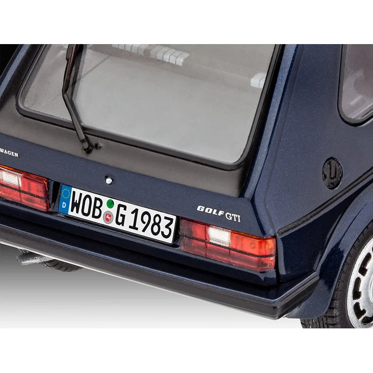 Revell Modellbausatz 05694 Volkswagen VW Golf GTI Autobausatz im Maßstab 1:24 in der Pirelli-Sonderedition maßstabsgetreu mit vielen Details Level 4 144 Jahr(e) – Bild 7