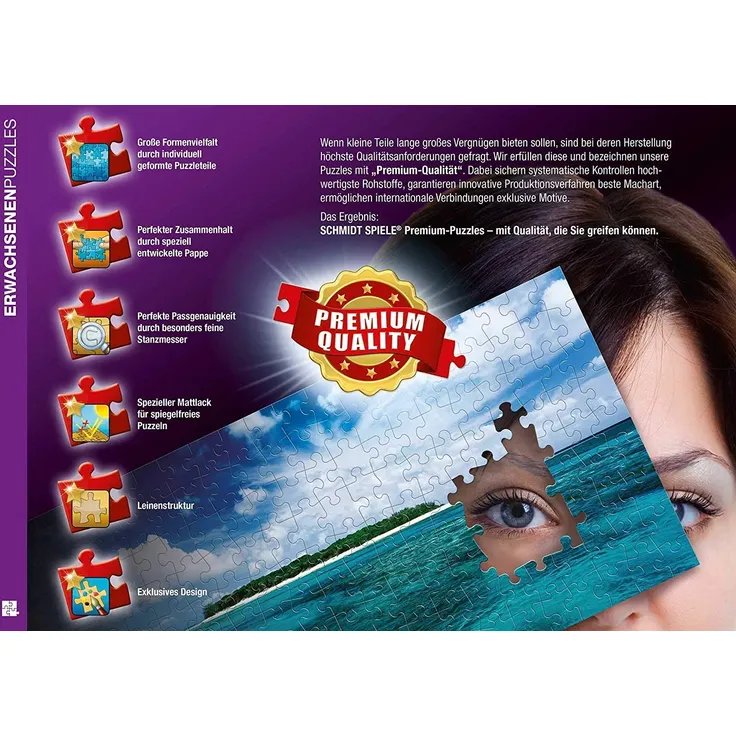 Schmidt Spiele - Puzzle - Hunde-Selfie, 500 Teile – Bild 3