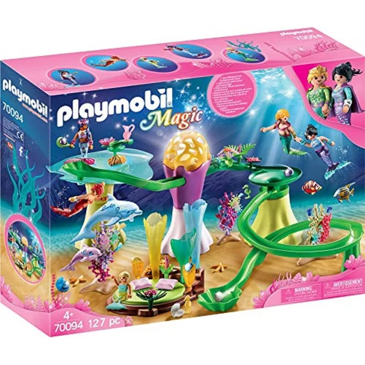 Playmobil Magic 70094 Korallenpavillon mit Leuchtkuppel, Ab 4 Jahren – Bild 1