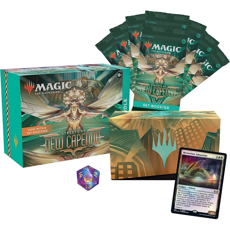 Wizards of the Coast Magic: The Gathering - Streets of New Capenna Bundle ENGLISH trading cards – Bild 1