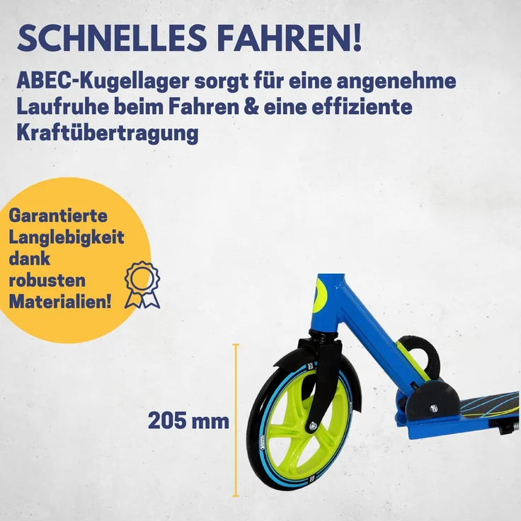 Best Sporting Scooter 205 blau grün – Bild 4