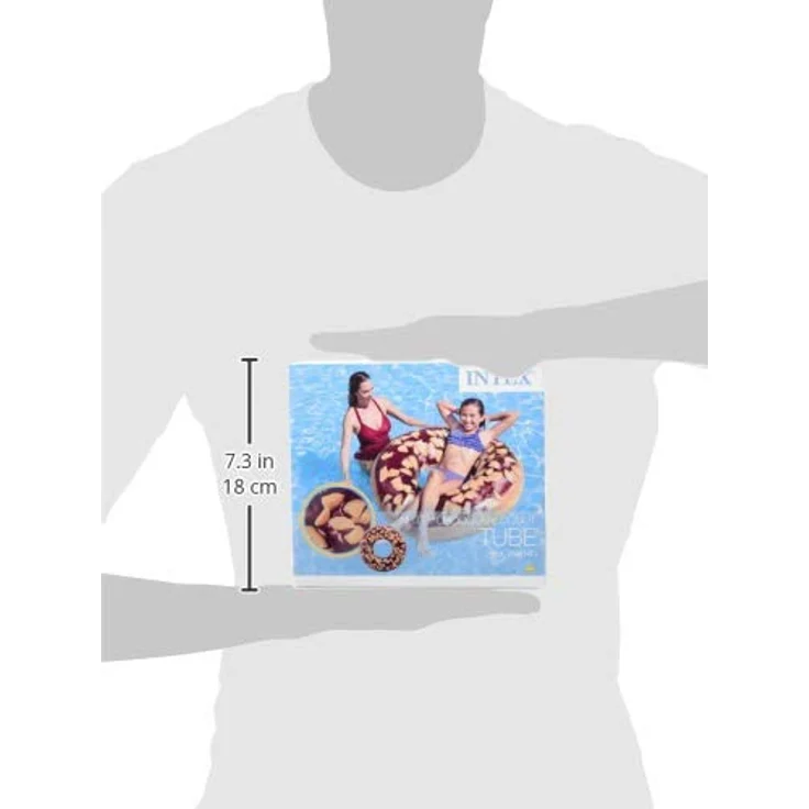 Intex 56262NP Luftmatratze Schwimmreifen aufblasbar 'Chocolate Donut' 114 cm - Preisvergleich – Bild 7