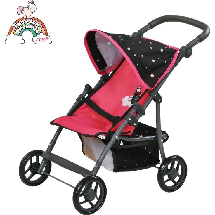 Knorrtoys 80210 NICI Theodor Carbon - Puppenpuggy Liba