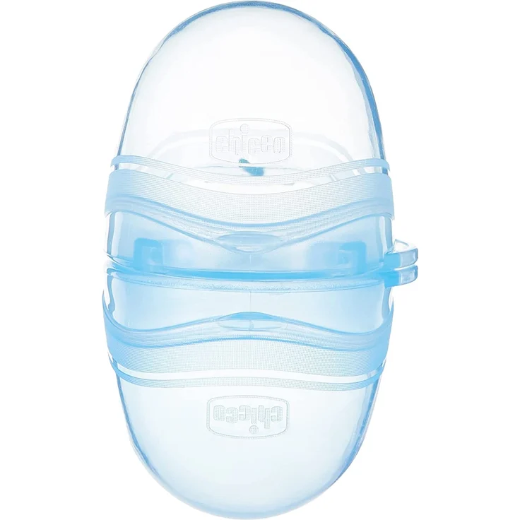Chicco 2er Schnullerbox, blau – Bild 1