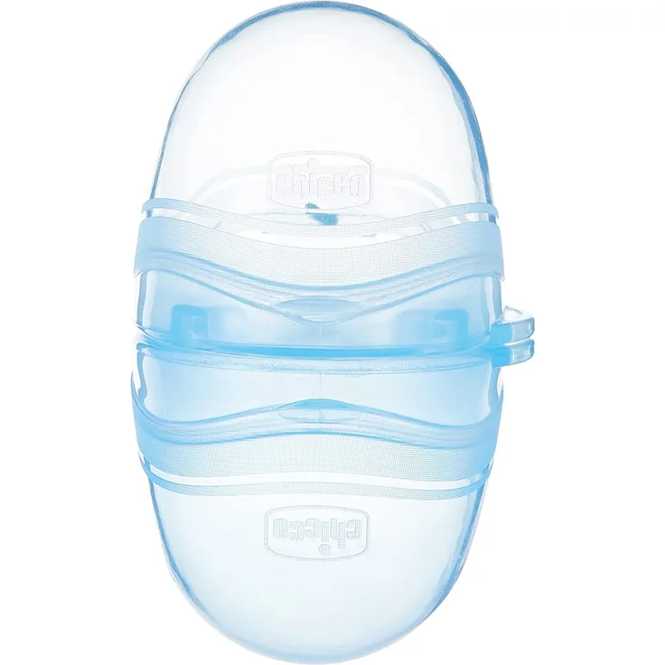 Chicco 2er Schnullerbox, blau