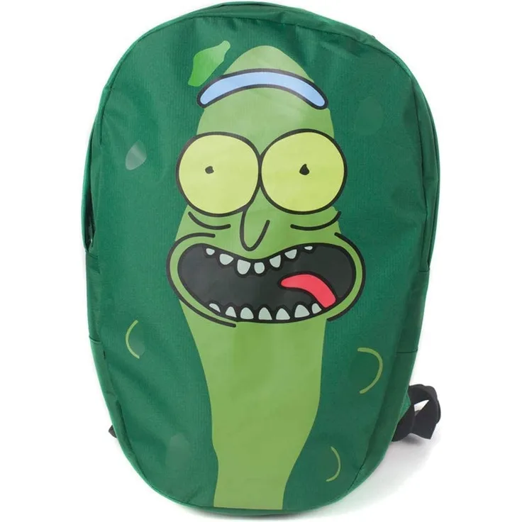 DIFUZED Sac à DOS Rick et Morty Kinder-Rucksack, 48 cm, Grün (Vert)