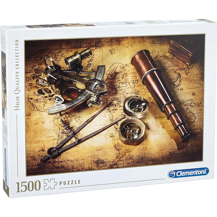 Clementoni 31808" Kurs auf den Schatz-Puzzle 1500 Teile Collection