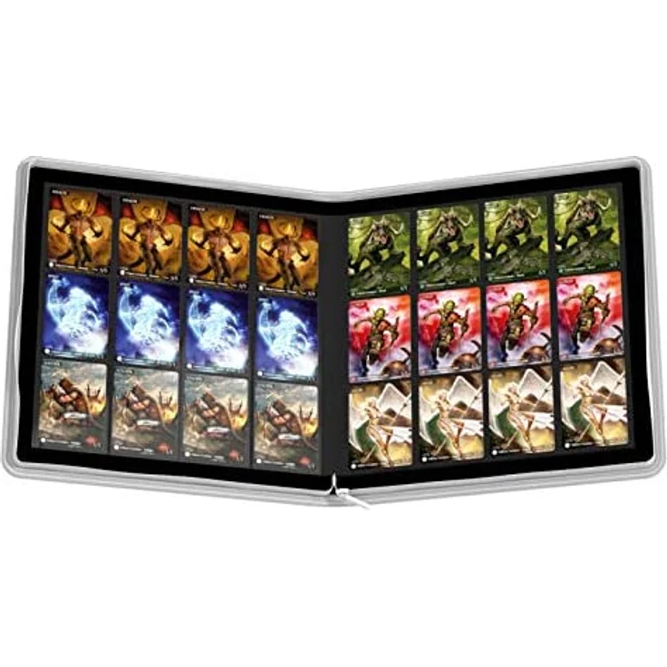 Ultimate Guard UGD010470 - 12 Pocket QuadRow ZipFolio XenoSkin, weiß - Preisvergleich – Bild 6