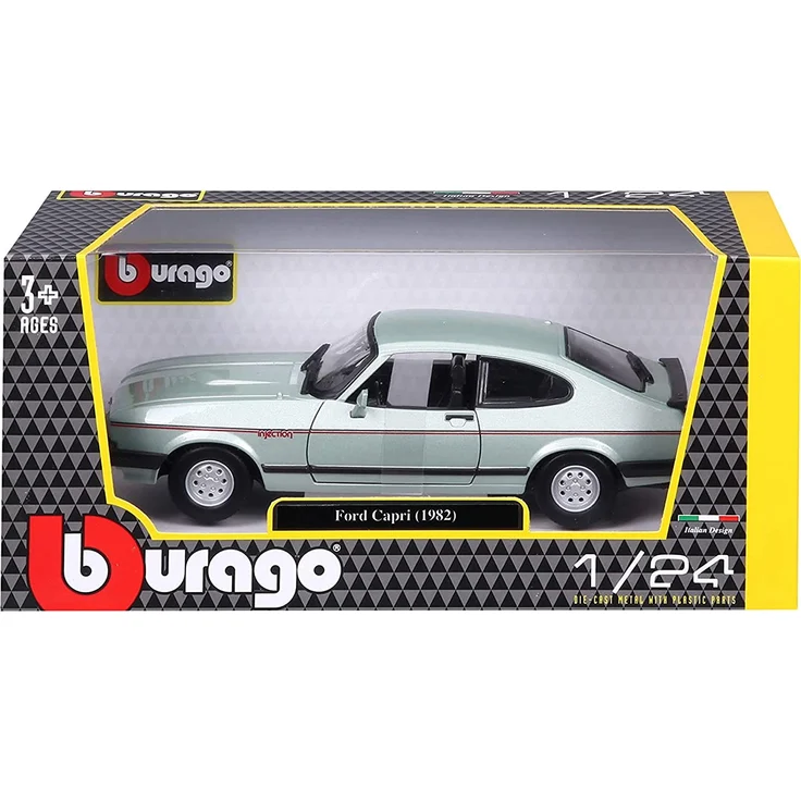 BBURAGO Ford Capri 1600 GT (1982) 1/24 Oldtimer-Modell Vormontiert 1:24 Ford Capri 1600 GT Beide Geschlechter Tür – Bild 7