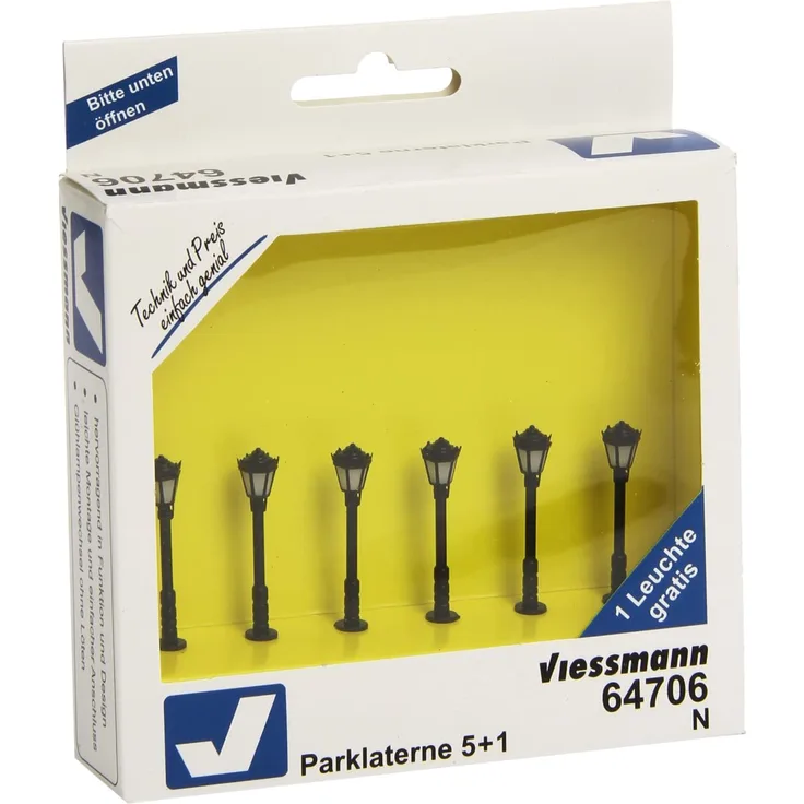 Viessmann 64706 - N Parklaterne 5+1