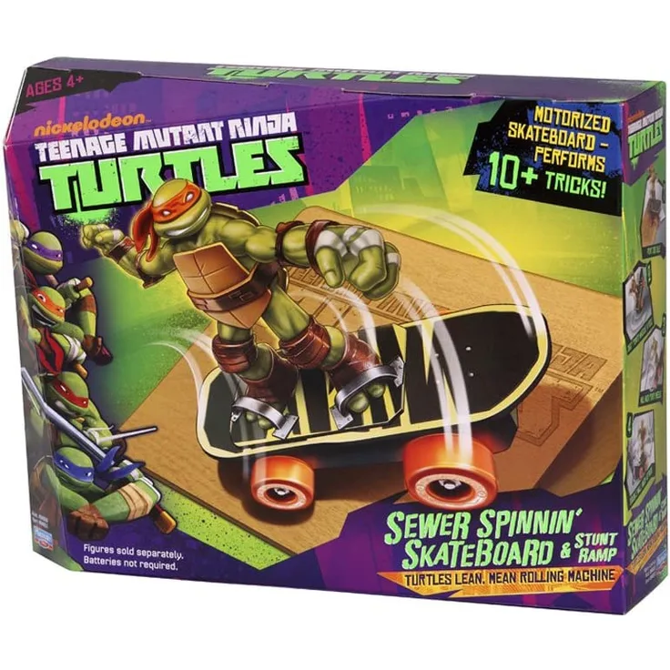 Turtles Sewer Spinnin Skateboard (ohne Figur)