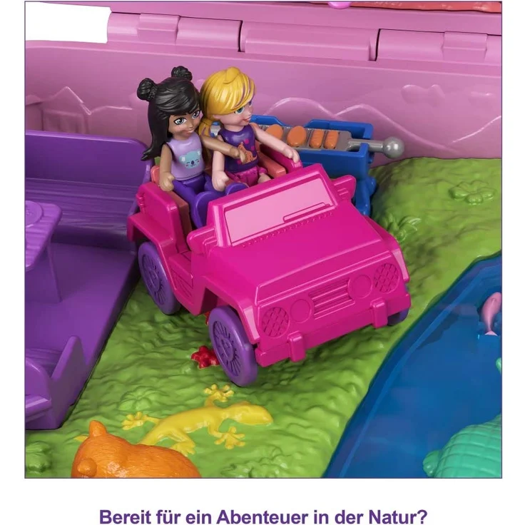 spielset und Tasche Koala 16 cm rosa/violett 5-teilig – Bild 11