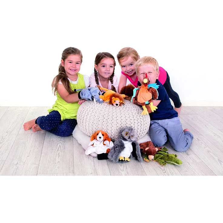 Beleduc 40130 - Handpuppe Eichhörnchen, Bewährt im Kindergarten – Bild 5