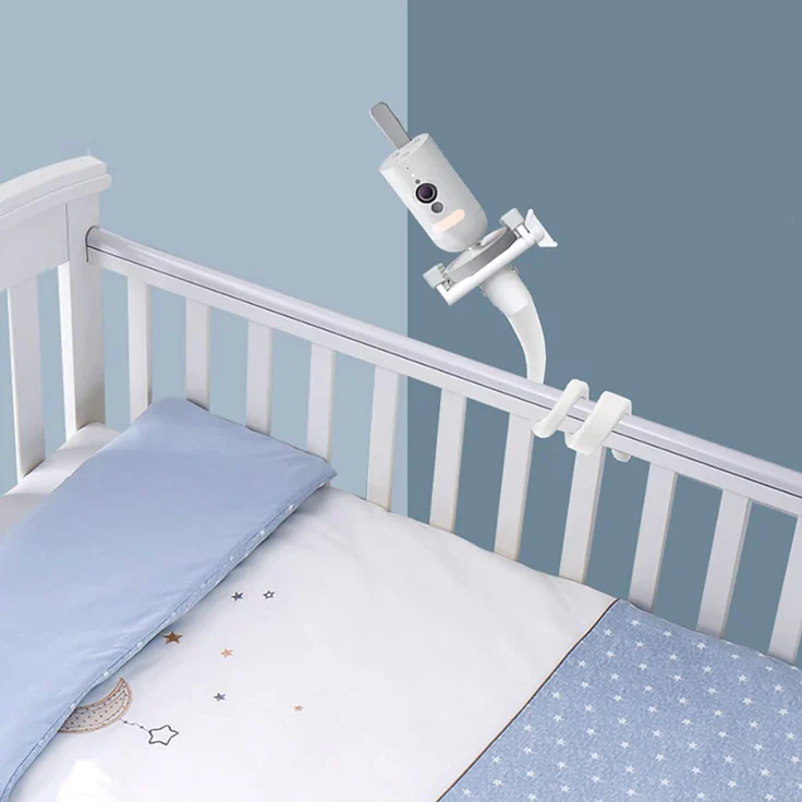 Babyphone Halterung,Kamera Halterung Universal Baby Kamera Handyhalter Kompatibel für Philips Avent/Reer/GHB/Hellobaby Babyphone die meisten Video-Babyphone(Clip Mount) – Bild 2