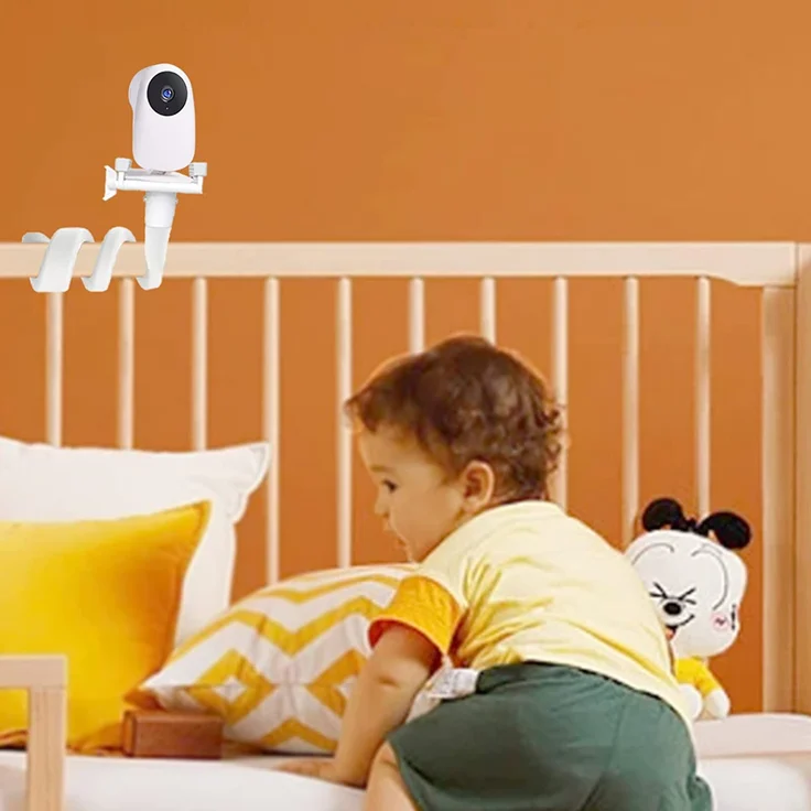 Babyphone Halterung,Kamera Halterung Universal Baby Kamera Handyhalter Kompatibel für Philips Avent/Reer/GHB/Hellobaby Babyphone die meisten Video-Babyphone(Clip Mount) – Bild 4