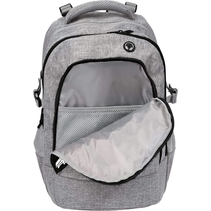 Eberhard Faber Schulrucksack X-Style - Motiv: Schwarz - Farbe: schwarz, mit reflektierenden Elementen – Bild 2