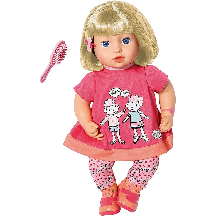 Zapf 700662 - Baby Annabell - Talk Back Julia, 43cm