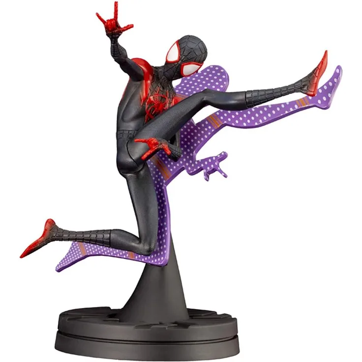 Kotobukiya ARTFX+ Marvel Universe Spider-Man Into the Spider-Verse 1/10 Scale Pre-Painted Figure: Miles Morales Hero Suit Into The Spider-Verse