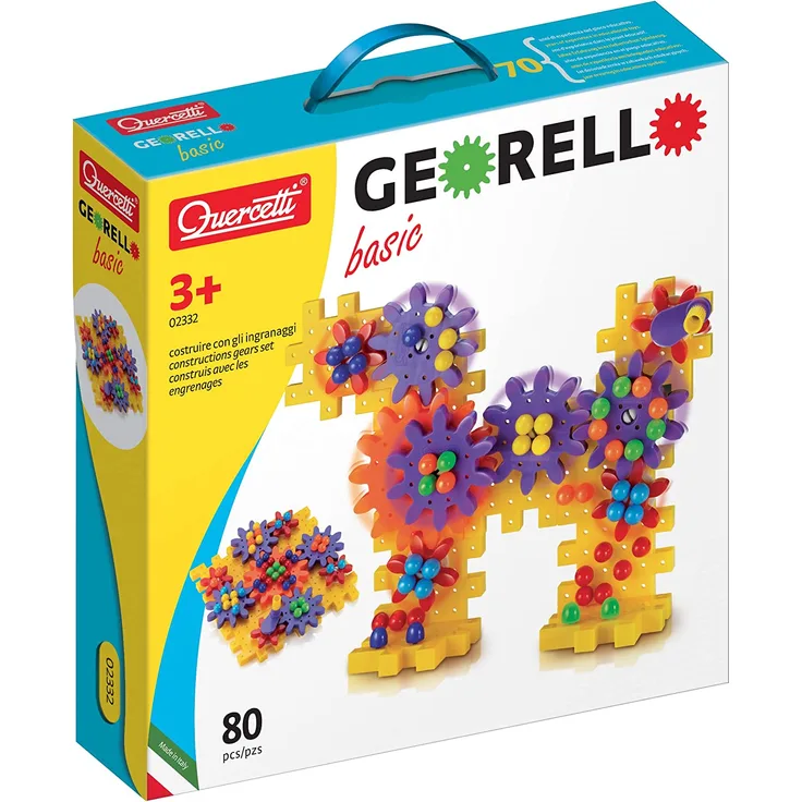 Quercetti Set. Georello Basic 80pcs 2332