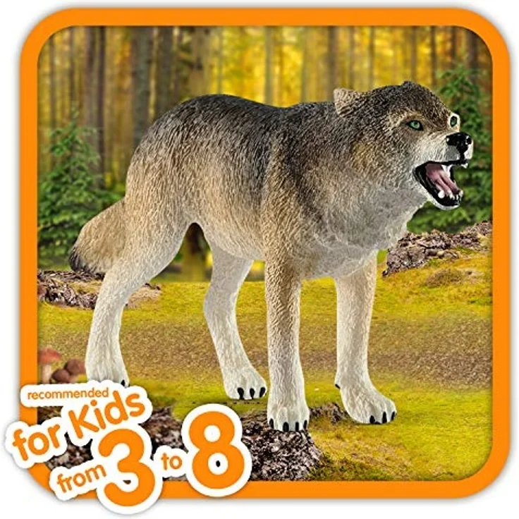 Schleich Wild Life Tierfigur Wolf - Preisvergleich – Bild 2