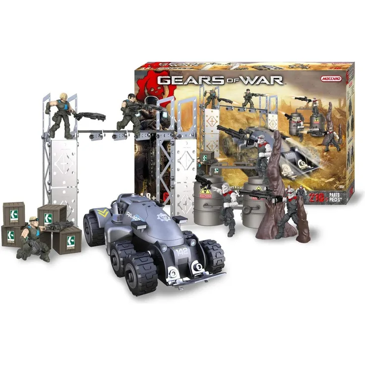 Meccano Gears of War Locust VS Delta Squad Battle Set