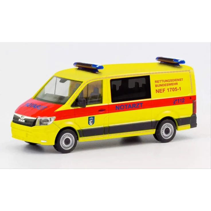 Herpa 700764 Military 1:87 MAN TGE FD, RD BW NEF 1705-1
