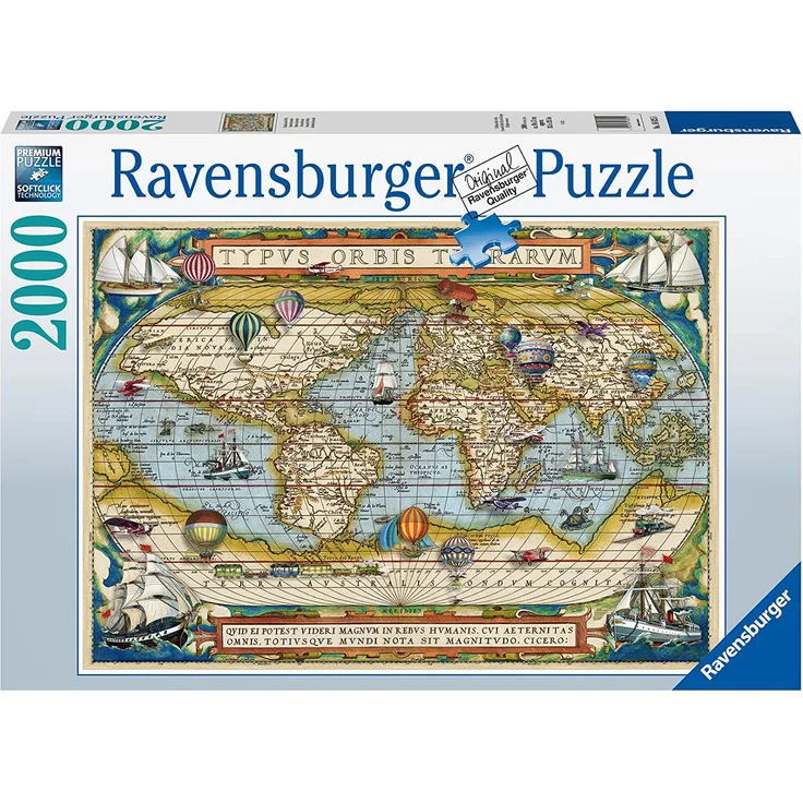 Ravensburger Around the World 2000 Stück(e) Landkarten 14 Jahr(e) – Bild 2