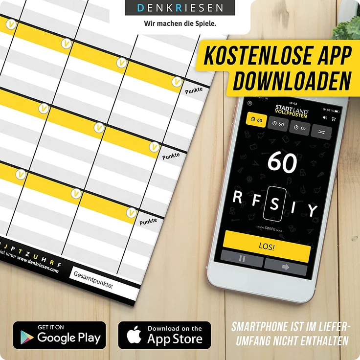 STADT LAND VOLLPFOSTEN - Do it yourself - Dein Spiel – Bild 6
