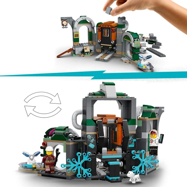 LEGO 70430 - Newbury U-Bahn-Station, Hidden Side, Bauset – Bild 3
