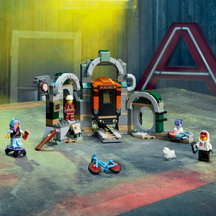 LEGO 70430 - Newbury U-Bahn-Station, Hidden Side, Bauset – Bild 5