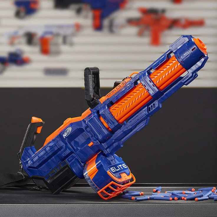 Nerf Elite E2865EU4 NER Elite Titan CS-50 Spielzeug Blaster, Mehrfarbig – Bild 7